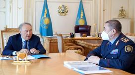 Нурсултан Назарбаев и Ерлан Тургумбаев