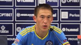 Казахстанский футболит Айбол Абикен