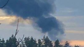 Дым над Киевской областью