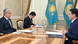 Әбілқайыр Сқақов президент қабылдауында