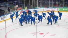 Молодежная сборная Казахстана по хоккею