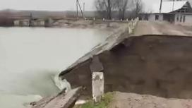 Алматы облысындағы су қоймасы бөгеті