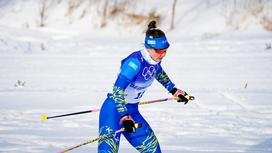 Лыжница Ирина Быкова