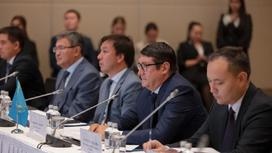 Встреча представителей Казахстана, Кыргызстана и Узбекистана