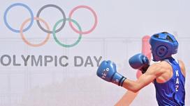 Празднование Олимпийского дня в Астане