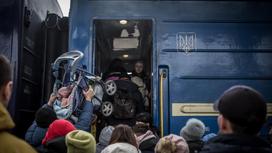 Беженцы в Украине
