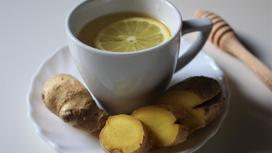 Чай с лимоном и имбирем