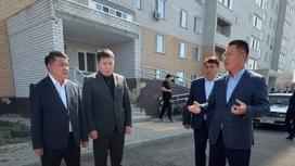 Аким Павлодарской области и аким Аксу