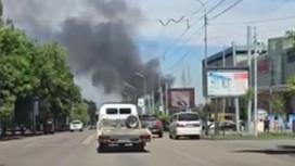 Пожар в Алматы глазами жителей