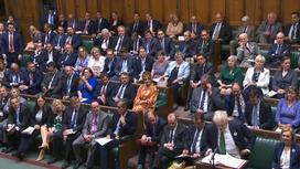 Британский парламент на заседании