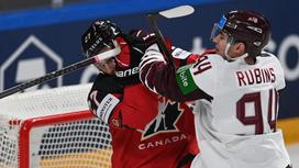Латвия победа Канады на ЧМ