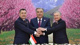 Садыр Жапаров, Эмомали Рахмон және Шавкат Мирзиеев