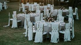 Столы на свадьбе