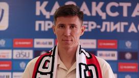 Казахстанский футболист Артур Шушеначев