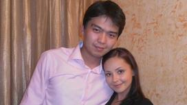 Майя Бекбаева с мужем