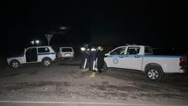 Угнанный автомобиль обнаружен в селе Шайдана