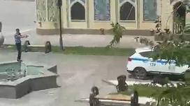 Стрельба на улице в Таразе