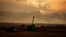 Израильская техника возле сектора Газа