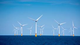 Ветровые турбины в Северном море