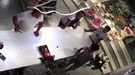 Инцидент в цветочном магазине Шымкента