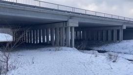 Мост в Алматинской области