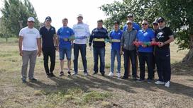 Хоккейный клуб "Барыс" поддержал экологическую акцию "Бірге - таза Қазақстан"