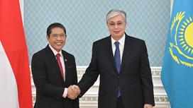 Касым-Жомарт Токаев и премьер Сингапура Мохамад Малики бин Осман