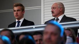 Александр Лукашенко с сыном