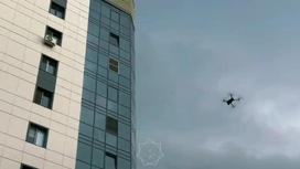 МЧС запустили дрон в Усть-Каменогорске