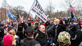 Протестующие в Вашингтоне