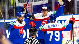 Игроки сборной Словакии по хоккею