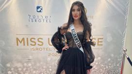 Претендентка на титул "Мисс Вселенная" 2021 года от Казахстана Азиза Токашова