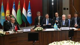 Касым-Жомарт Токаев на саммите Совета сотрудничества тюркоязычных государств