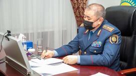 Министр внутренних дел Казахстана Ерлан Тургумбаев