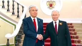 Касым-Жомарт Токаев и Владимир Путин