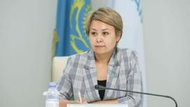 Депутат Әлия Әбсеметова