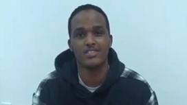 Задержанный гражданин Сомали