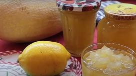 Варенье из дыни, лимон и дыня