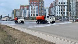 Работы по санитарной очистке города
