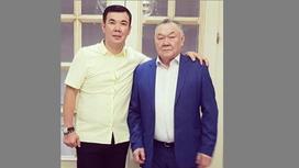 Нурлан Коянбаев с отцом