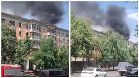пожар в доме Алматы