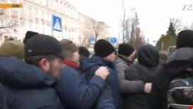 Сторонники Порошенко столкнулись с полицией