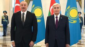 Касым-Жомарт Токаев и Ильхам Алиев
