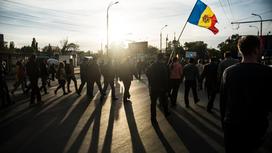 Митинг в Молдове