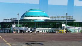 Здание аэропорта Нурсултана Назарбаева в Нур-Султане
