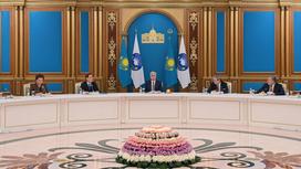 Касым-Жомарт Токаев на XXXI сессии Ассамблеи народа Казахстана
