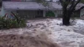 Наводнения, вызванные ураганом "Агата"