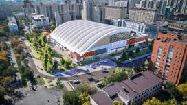Проект нового стадиона в Астане
