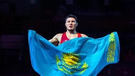 Казахстанский борец Азамат Даулетбеков