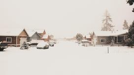 Зима в селе